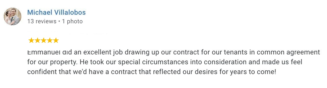 Google review by Michael Villalobos